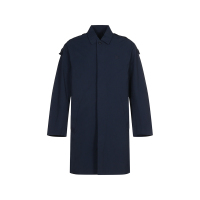 高田贤三 KENZO 男士锦纶隐藏式连帽中长款风衣大衣外套FB6 5MA015 1NP