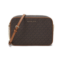 迈克·科尔斯 MICHAEL KORS MK女包 JET SET系列人造革单肩斜挎包相机包32F1GJ6C7B