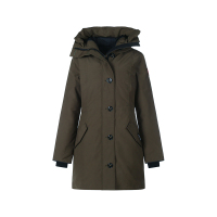 加拿大鹅 CANADA GOOSE 女士聚酯纤维中长款ROSSCLAIR派克大衣鸭绒连帽羽绒服 2580LT