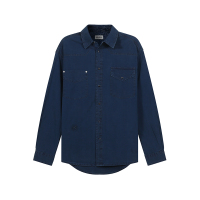 高田贤三 KENZO 男士棉质长袖牛仔衬衫外套 FB6 5DC420 1LG