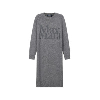 麦丝玛拉 S Max Mara 女士 绵羊毛圆领长款针织裙连衣裙CURSORE
