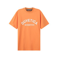 杜威迪嘉 DUVETICA 男士CRATI系列棉质圆领短袖T恤221 VURT04523K0001