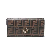 芬迪 FENDI 女士牛皮长款钱包钱夹8M0251 AAFM
