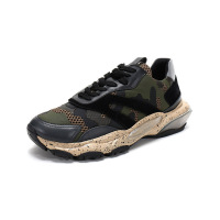 VALENTINO 华伦天奴 男士织物配皮Bounce运动鞋 RY2S0B05 UDZ