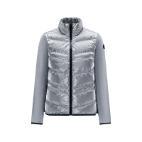 盟可睐/蒙口 MONCLER 女士轻薄羽绒衬垫羊毛针织开衫H2 093 9B00008 M1131