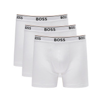 雨果博斯 HUGO BOSS 男士棉质平角内裤三件套装50475282