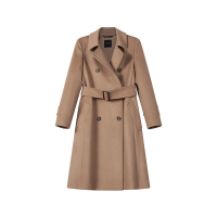 麦丝玛拉 Max Mara Weekend 女士绵羊毛长款大衣外套50160623 AFIDE