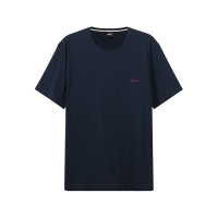 雨果博斯 HUGO BOSS 男士棉质圆领短袖家居服T恤50469605