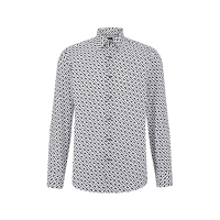 雨果博斯 HUGO BOSS 男士修身版长袖休闲衬衫50484500