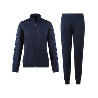 阿玛尼 EMPORIO ARMANI EA7 女士棉质薄绒拉链卫衣开衫运动裤卫裤套装6LTV68 TJJRZ