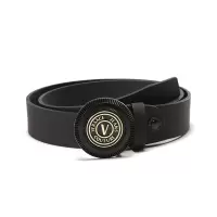 范思哲 VERSACE JEANS COUTURE 男士圆形搭扣可裁剪腰带73YA6F08 ZS505