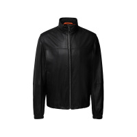 雨果博斯 HUGO BOSS 男士羊皮夹克外套上衣皮衣50476955