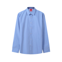 雨果博斯 HUGO BOSS 男士棉质修身版长袖衬衫50479219