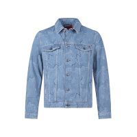 雨果博斯 HUGO BOSS 男士棉质牛仔夹克外套上衣50479107