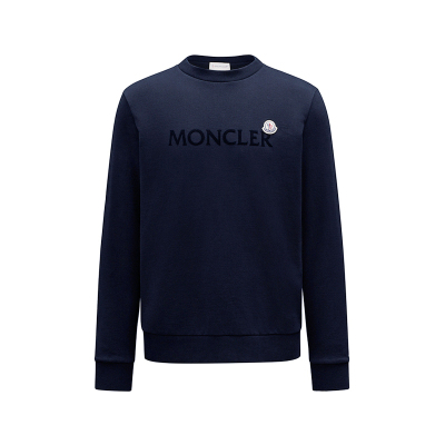 盟可睐/蒙口 MONCLER 男士棉质圆领长袖卫衣运动衫8G00034 809KR