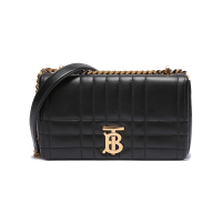 博柏利 BURBERRY 女款羊皮绗缝Lola萝纳包手提单肩斜挎包8059509