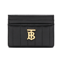 博柏利 BURBERRY 女款羊皮Lola绗缝萝纳卡片夹卡包卡夹8062374