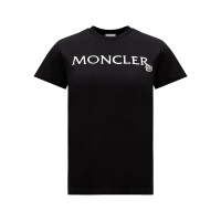 盟可睐/蒙口 MONCLER 女士棉质圆领短袖T恤 I1 093 8C00009 829HP