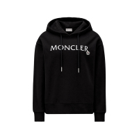 盟可睐/蒙口 MONCLER 女士棉质宽松版连帽卫衣运动衫 I1 093 8G00016 899WC