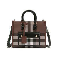 博柏利 BURBERRY 女款迷你Freya芙蕾雅托特包手提单肩斜挎包8054309