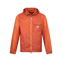 盟可睐/蒙口 MONCLER 春夏款 男士轻薄款连帽皮肤衣夹克上衣外套 I1 091 1A00152 595F3