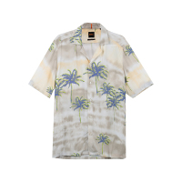 雨果博斯 HUGO BOSS 男士orange系列休闲短袖衬衫50489217