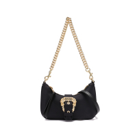 范思哲 VERSACE JEANS COUTURE 女士织物手提单肩斜挎包链条包手机包74VA4BFR ZS640