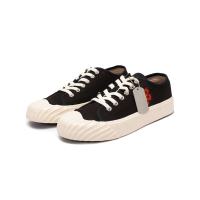 高田贤三 KENZO 女士BOKE系列织物低帮系带休闲运动鞋帆布鞋FD5 2SN010 F73