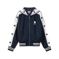 高田贤三 KENZO 春秋款 女士水手领拉链夹克上衣外套FD5 2SW045 4IE