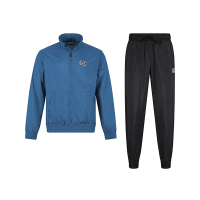 阿玛尼 EMPORIO ARMANI EA7 春夏款 男士薄款立领拉链开衫外套运动裤卫裤套装3RPV20 PN84Z