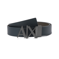 阿玛尼 ARMANI EXCHANGE 男士不可裁剪双面旋转皮带腰带951017 CC505