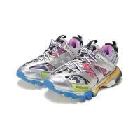 巴黎世家 BALENCIAGA 男士TRACK金属感复古设计系带厚底运动鞋老爹鞋542023 W2FSA