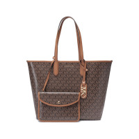 迈克·科尔斯 MICHAEL KORS 女士ELIZA系列人造革手提单肩包托特包购物袋子母包大号30S3GZAT7V