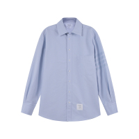 汤姆·布朗 THOM BROWNE 春秋款 男士棉质休闲长袖衬衫MWL381A 06496