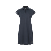 阿玛尼 EMPORIO ARMANI EA7 女士棉质翻领短袖连衣裙 3RTA56 TJ9DZ