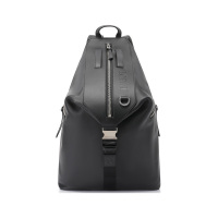 罗意威 LOEWE 男士牛皮革/织物手提双肩包变形背包旅行包B777W36X03