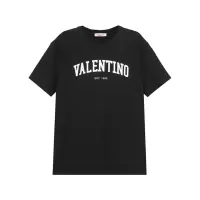 华伦天奴 VALENTINO 男士棉质圆领短袖T恤2V3MG13D964