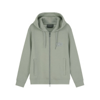 阿玛尼 EMPORIO ARMANI 春秋款 男士棉质连帽拉链卫衣开衫运动衫外套8N1ML6 1JHSZ