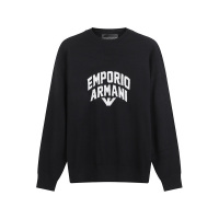 阿玛尼 EMPORIO ARMANI 秋冬款 男士绵羊毛圆领休闲套头针织衫羊毛衫3R1MXA 1MDXZ