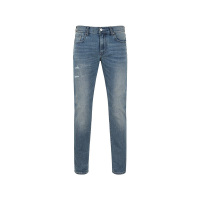 阿玛尼 ARMANI EXCHANGE 男士做旧破洞设计修身版牛仔裤长裤3RZJ13 Z3UHZ