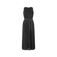 阿玛尼 ARMANI EXCHANGE 女士V领无袖中长款连衣裙3RYA24 YN9EZ
