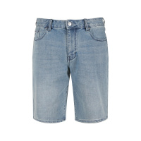 阿玛尼 ARMANI EXCHANGE 男士修身版做旧牛仔裤短裤五分裤3RZJ65 Z2UHZ