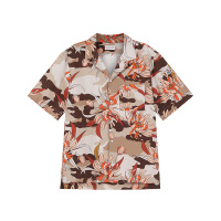 盟可睐/蒙口 MONCLER 男士棉质休闲短袖衬衫 I1 091 2F00008 596S1