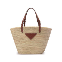 普拉达 PRADA 女士编织手提单肩包提篮包 1BG463 2DIJ