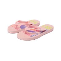 范思哲 VERSACE JEANS COUTURE 女士PVC平底拖鞋凉拖人字拖沙滩鞋74VA3SQ7 ZS628