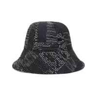 阿玛尼 EMPORIO ARMANI 男士拼接提花渔夫帽627182 3R532