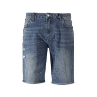 阿玛尼 ARMANI EXCHANGE 男士复古水洗修身版牛仔短裤五分裤3RZJ65 Z3UHZ
