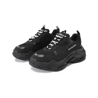 巴黎世家 BALENCIAGA 男士TRIPLE S系列户外厚底老爹鞋系带休闲运动鞋534217 W2CA1