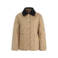 博柏利 BURBERRY 女款绗缝谷仓薄款夹棉夹克棉服外套 80651081