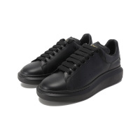 亚历山大·麦昆 男士牛皮革系带阔型运动鞋厚底休闲鞋 553761 WHGP0